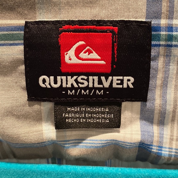 Quicksilver mens button down - Picture 2 of 3